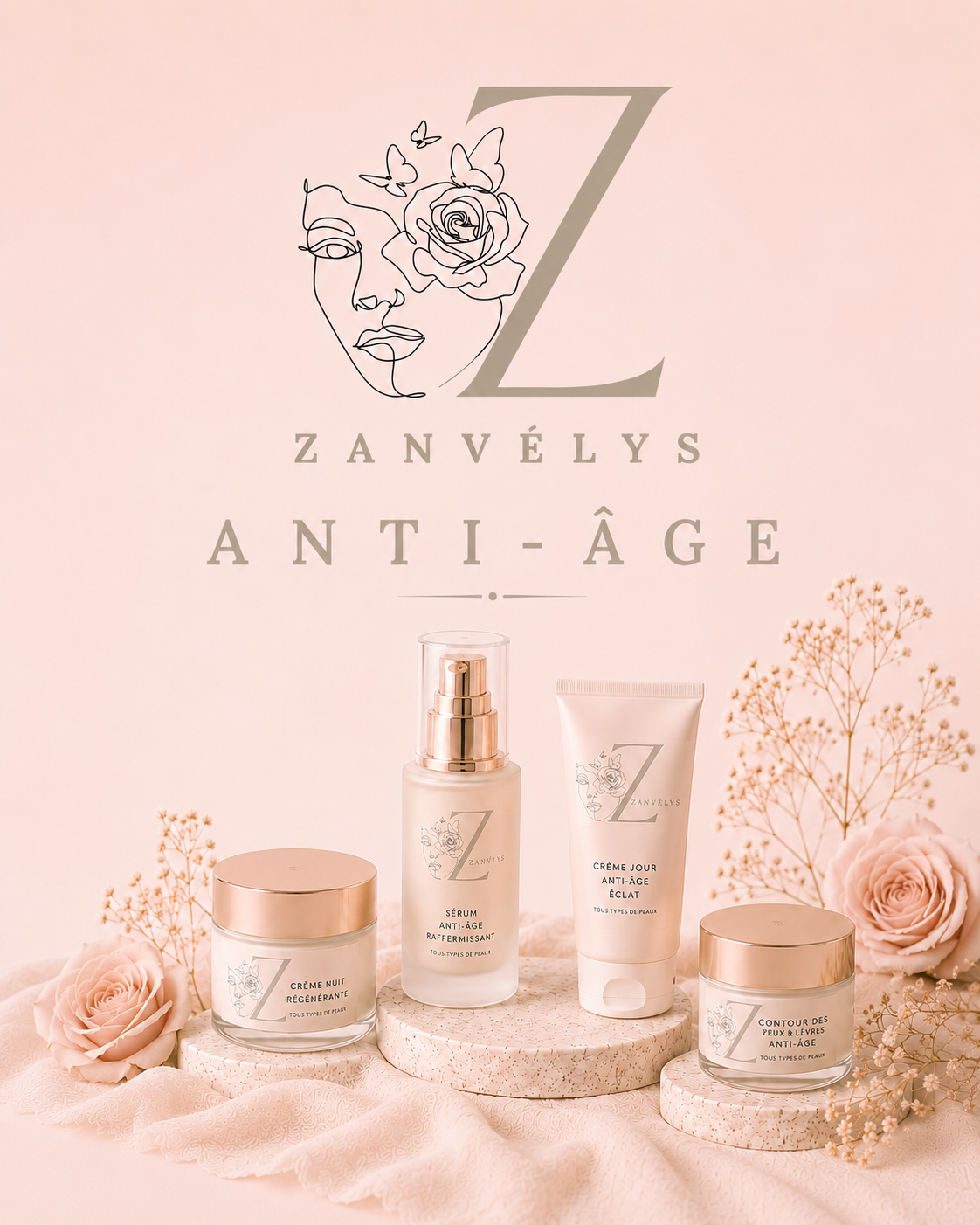 Soins Anti-Âge Visage & Peaux Matures | Zanvélys Image