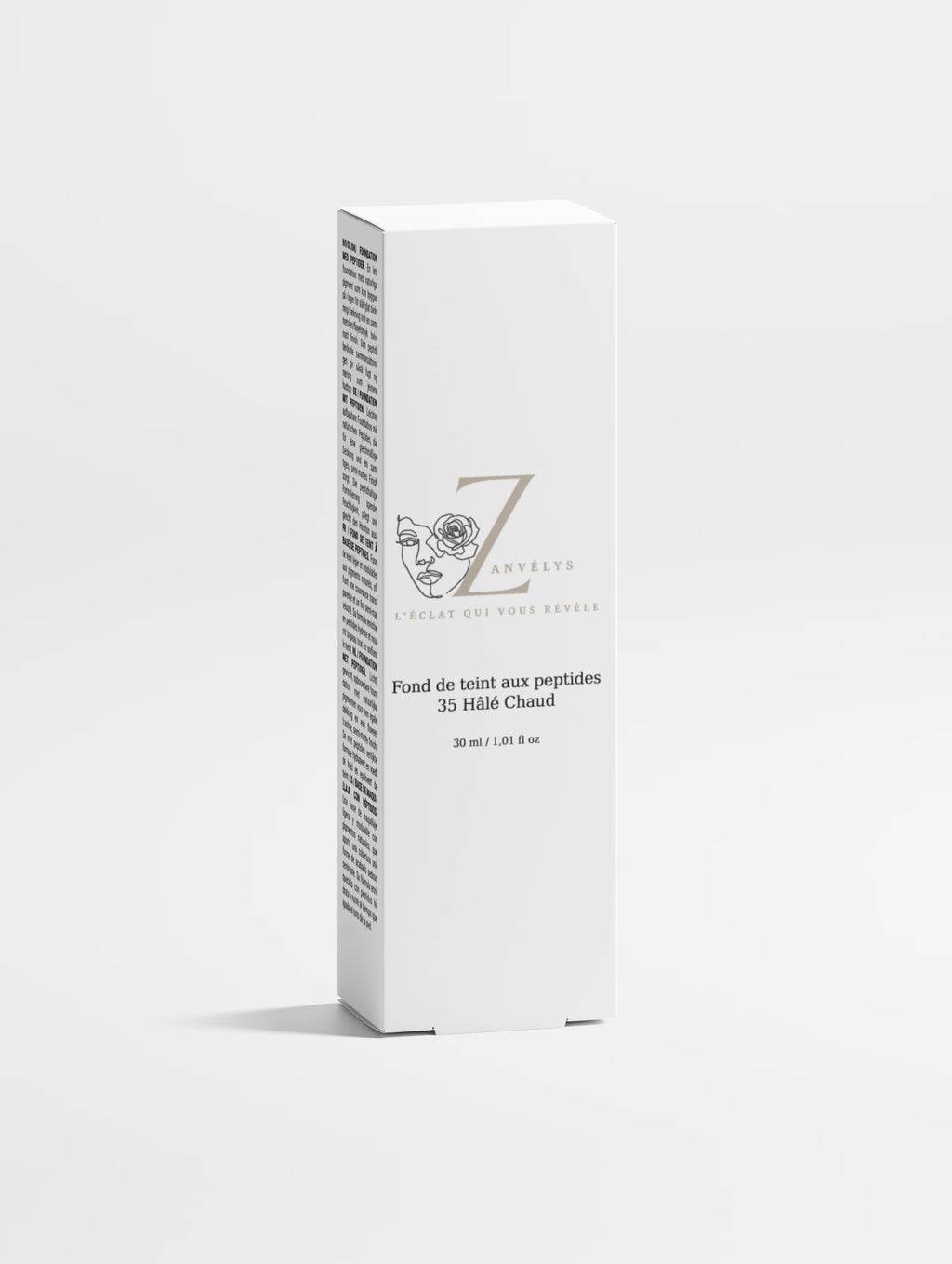 Foundation with Peptides, 35 Tan Warm | Zanvélys