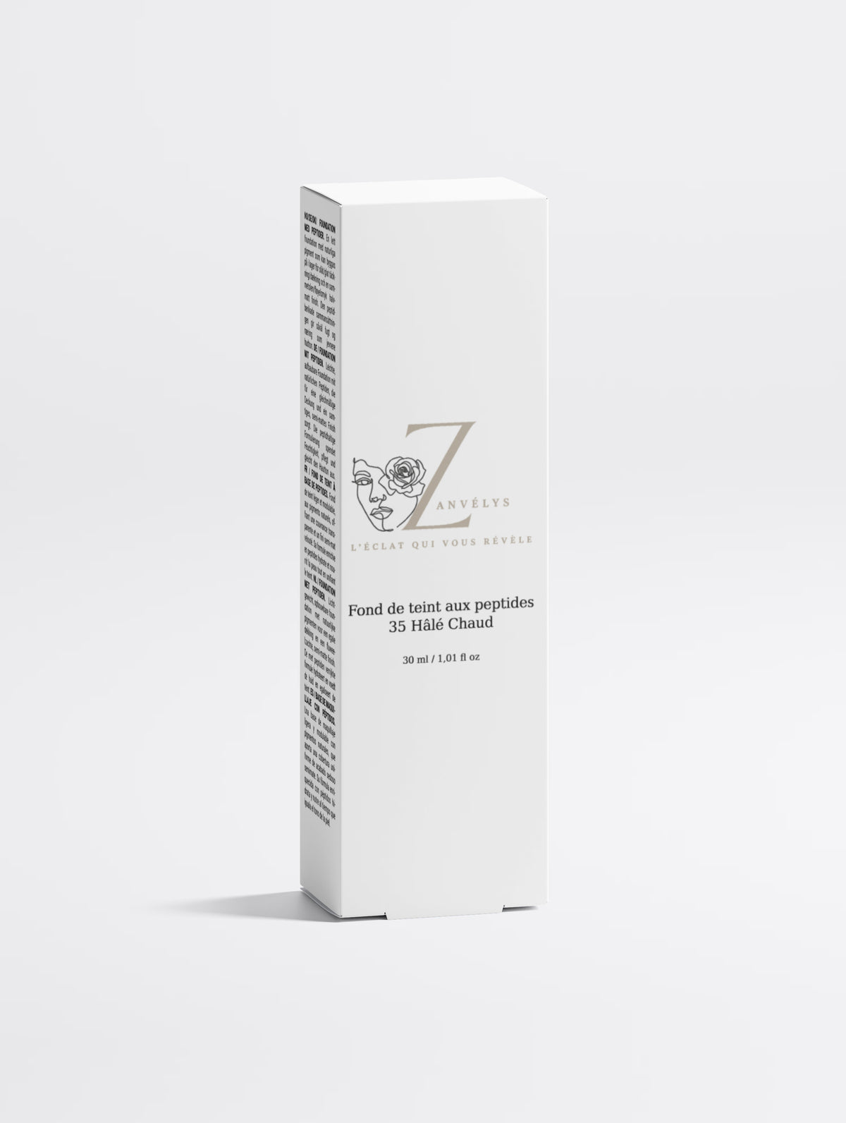 Foundation with Peptides, 35 Tan Warm | Zanvélys