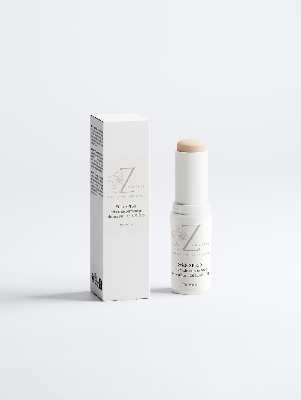 Color Correcting Ceramide SPF30 Stick : 20 LIGHT | Zanvélys