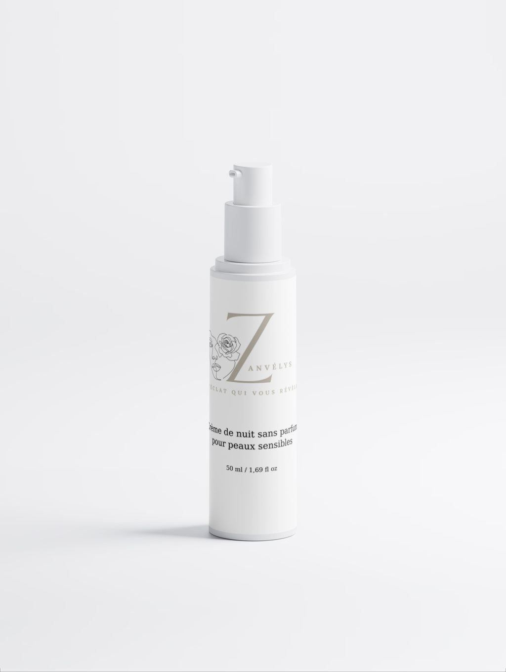 Sensitive Skin Overnight Cream, Fragrance Free | Zanvélys