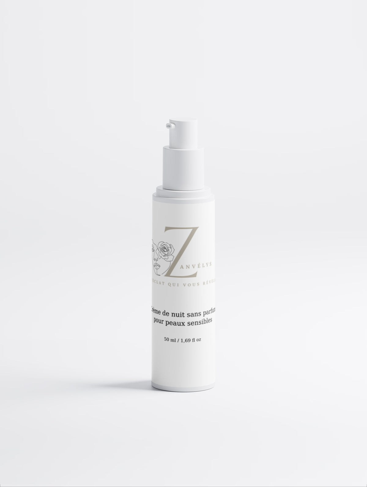 Sensitive Skin Overnight Cream, Fragrance Free | Zanvélys