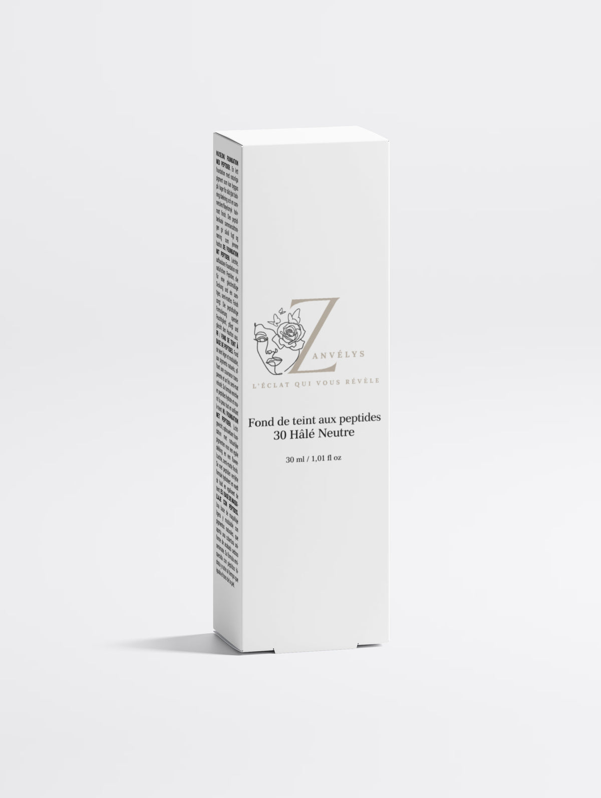 Foundation with Peptides, 30 Tan Neutral | Zanvélys