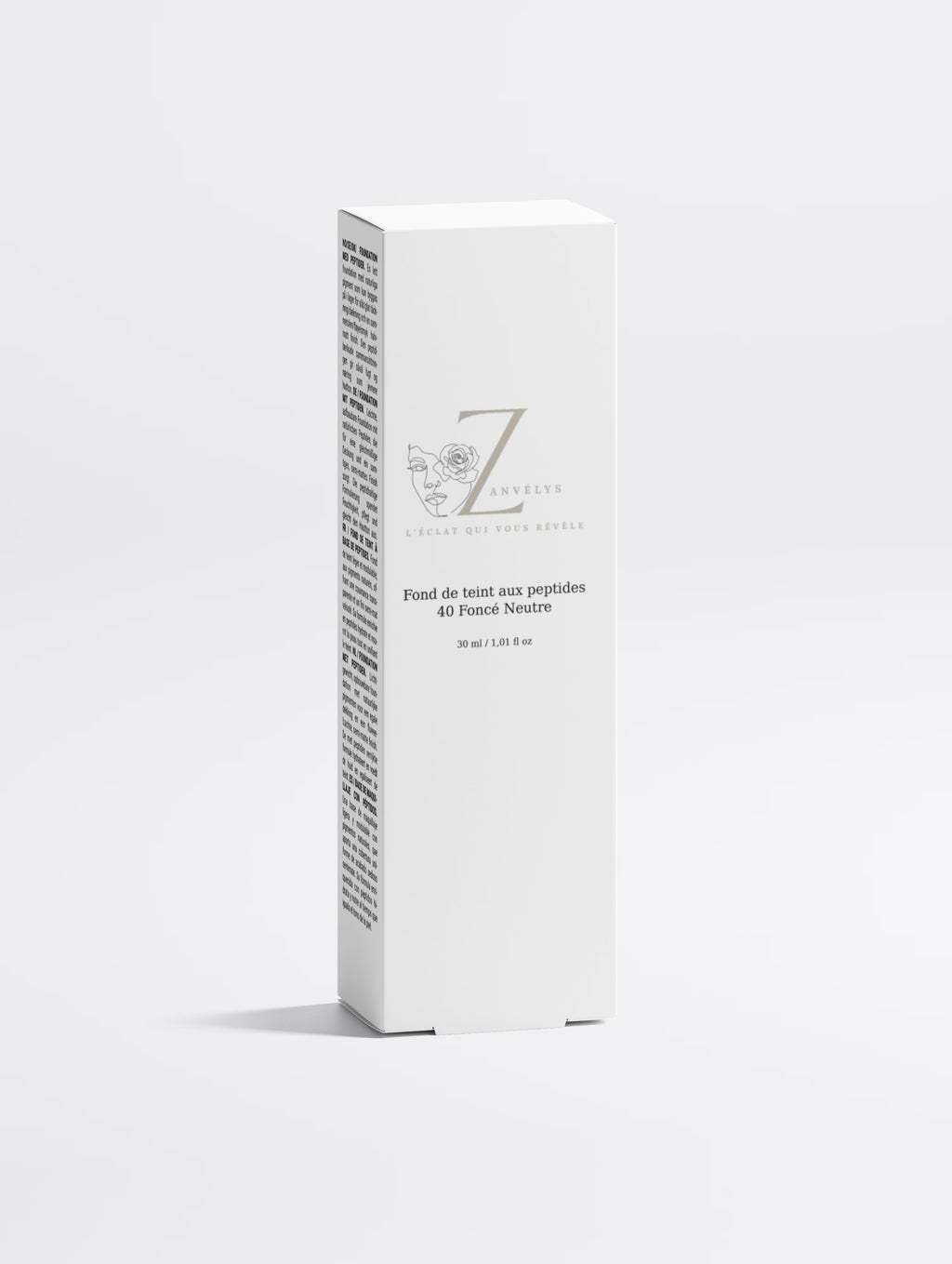 Foundation with Peptides, 40 Deep Neutral | Zanvélys