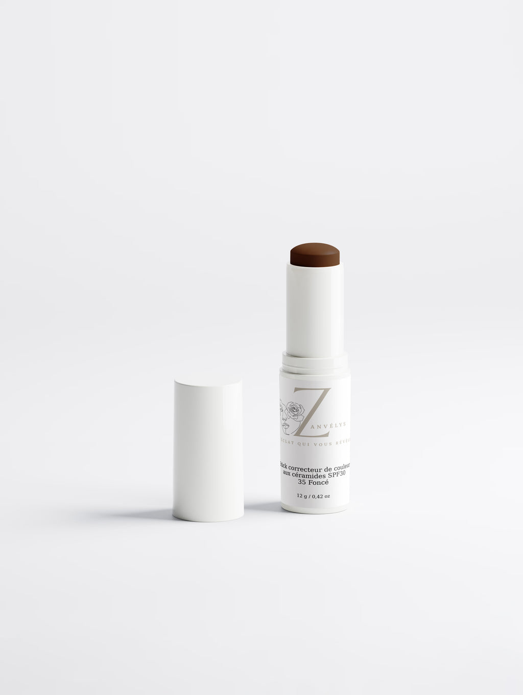 Color Correcting Ceramide SPF30 Stick :  35 DEEP | Zanvélys
