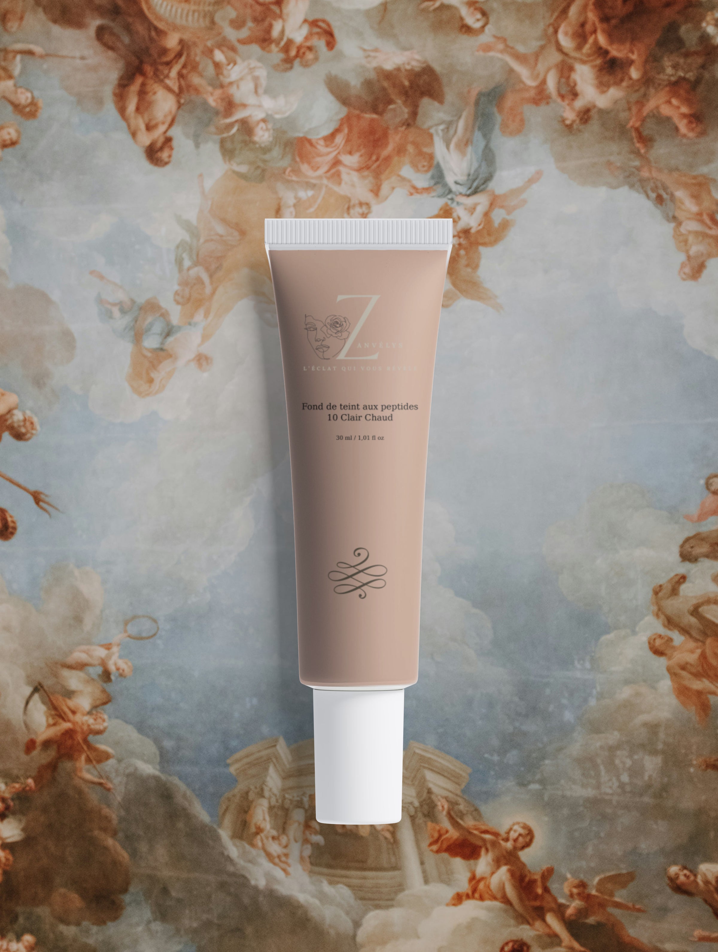 Foundation with Peptides, 10 Light Warm | Zanvélys