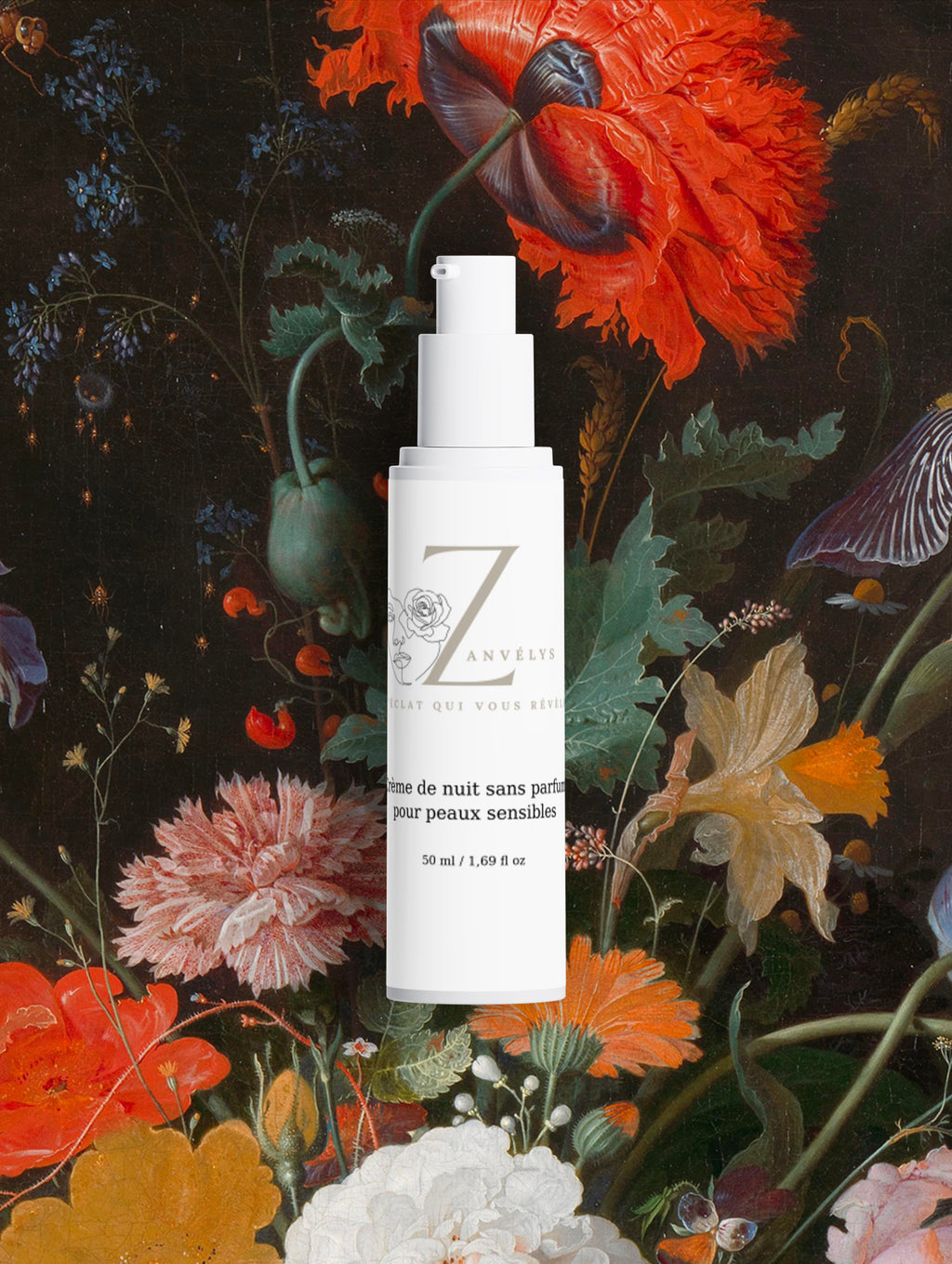 Sensitive Skin Overnight Cream, Fragrance Free | Zanvélys