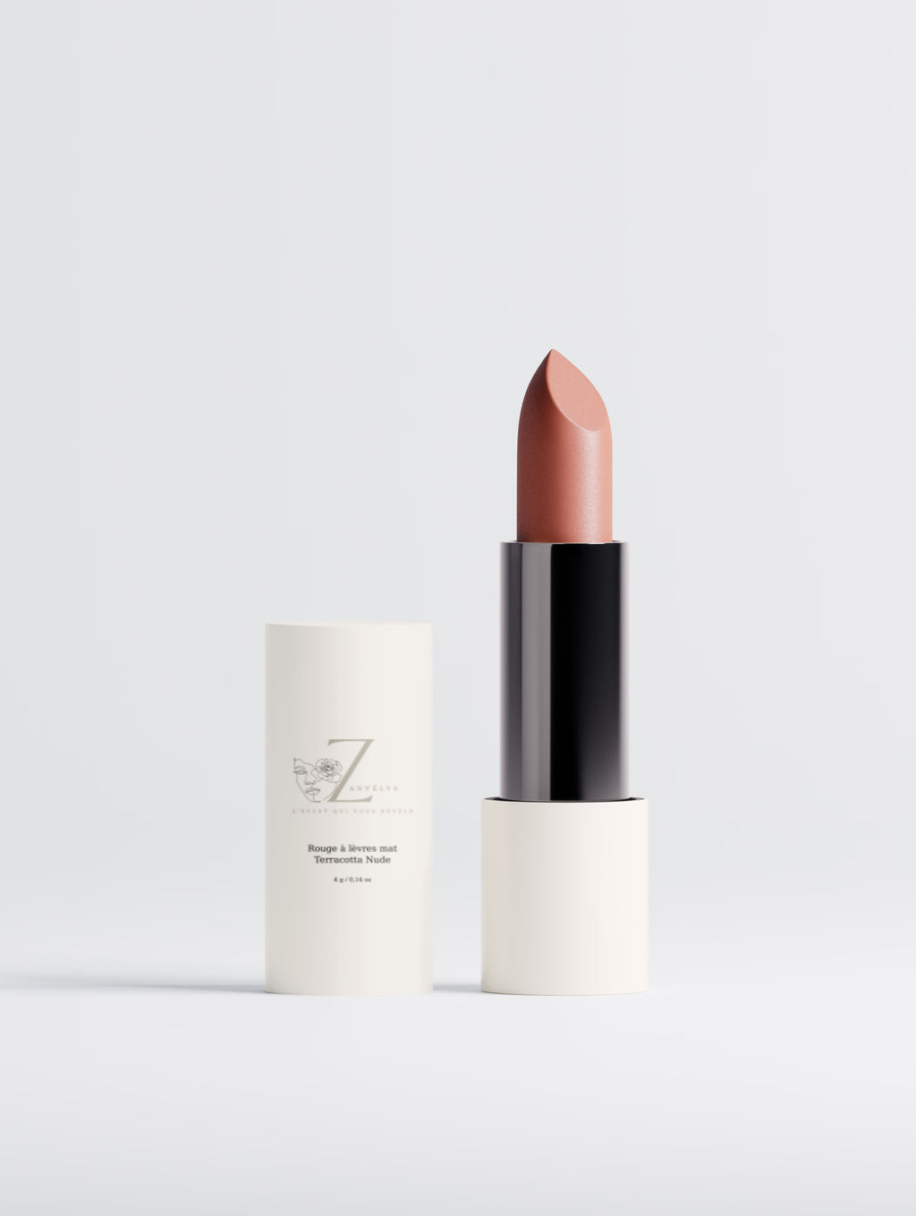 Matte Lipstick, Terracotta Nude | Zanvélys