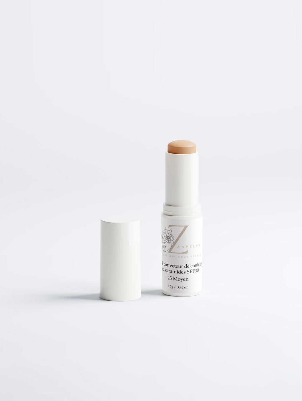 Color Correcting Ceramide SPF30 Stick : 25 MEDIUM | Zanvélys