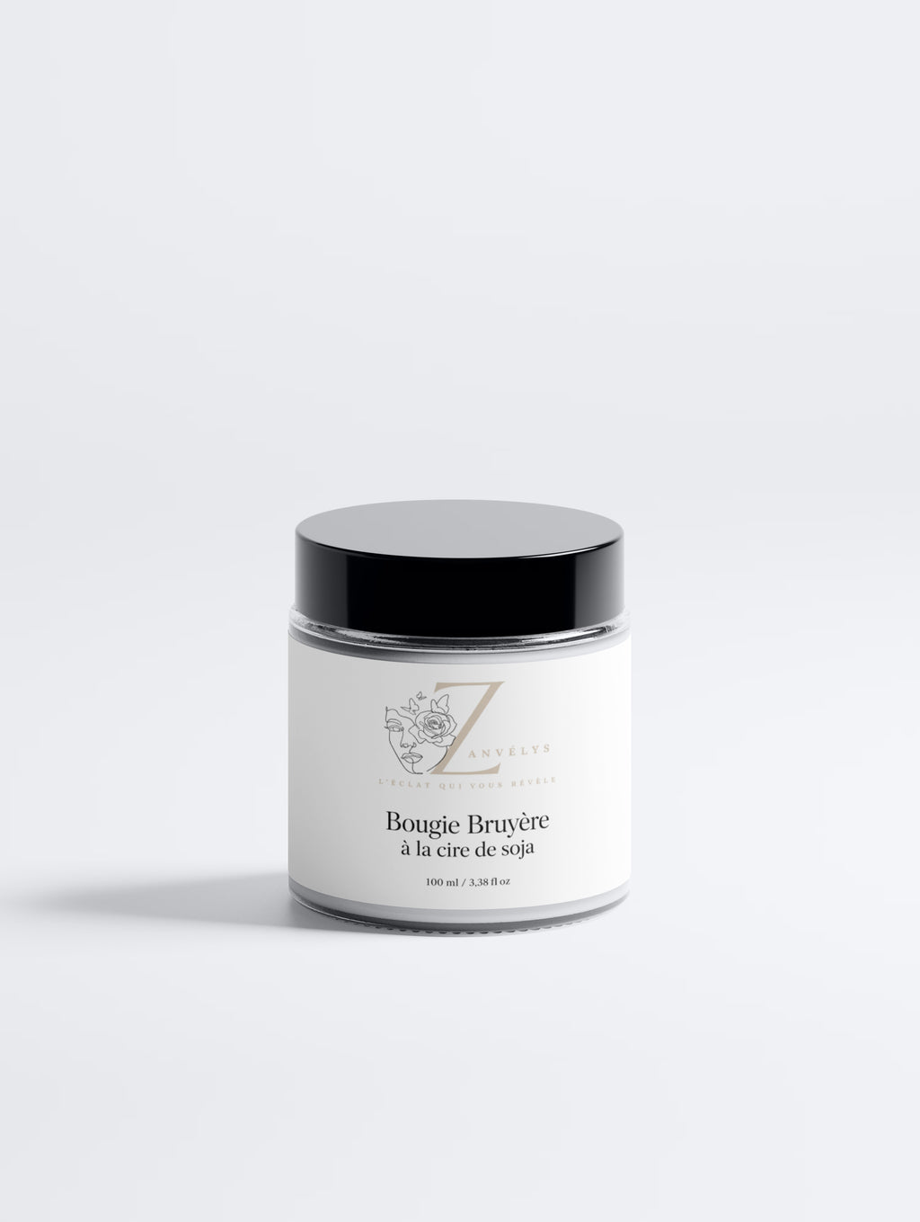 Bougie parfumée Bruyère à la cire naturelle de soja Zanvélys