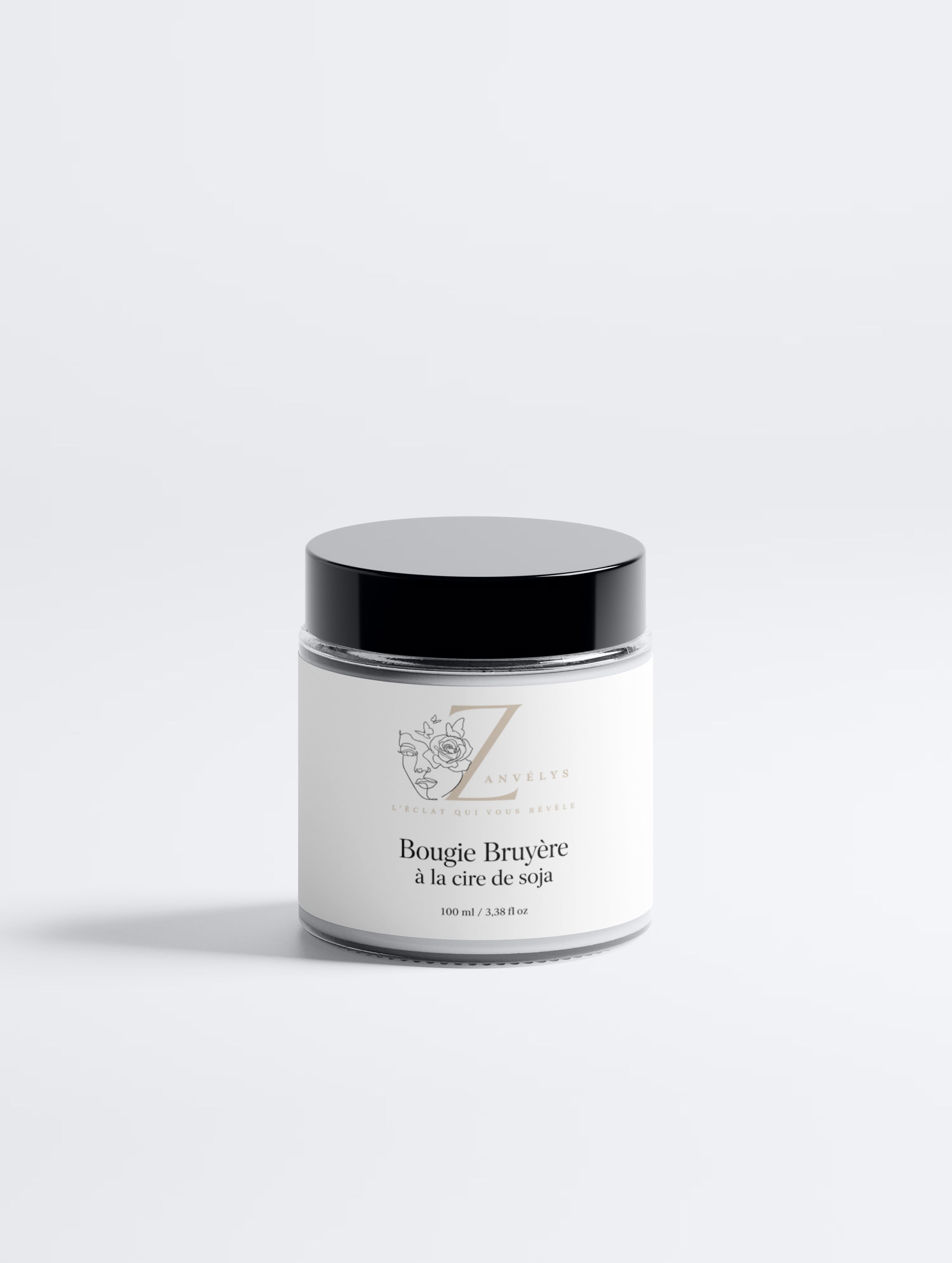 Bougie parfumée Bruyère à la cire naturelle de soja Zanvélys