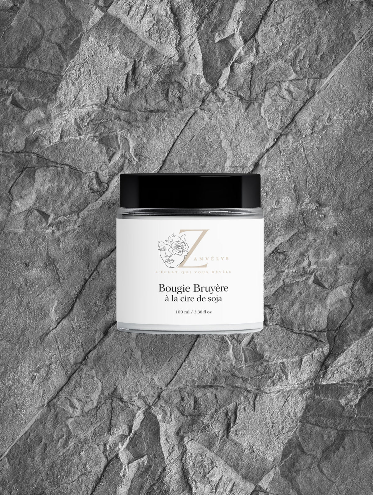 Bougie Bruyère à la Cire de Soja | Zanvélys