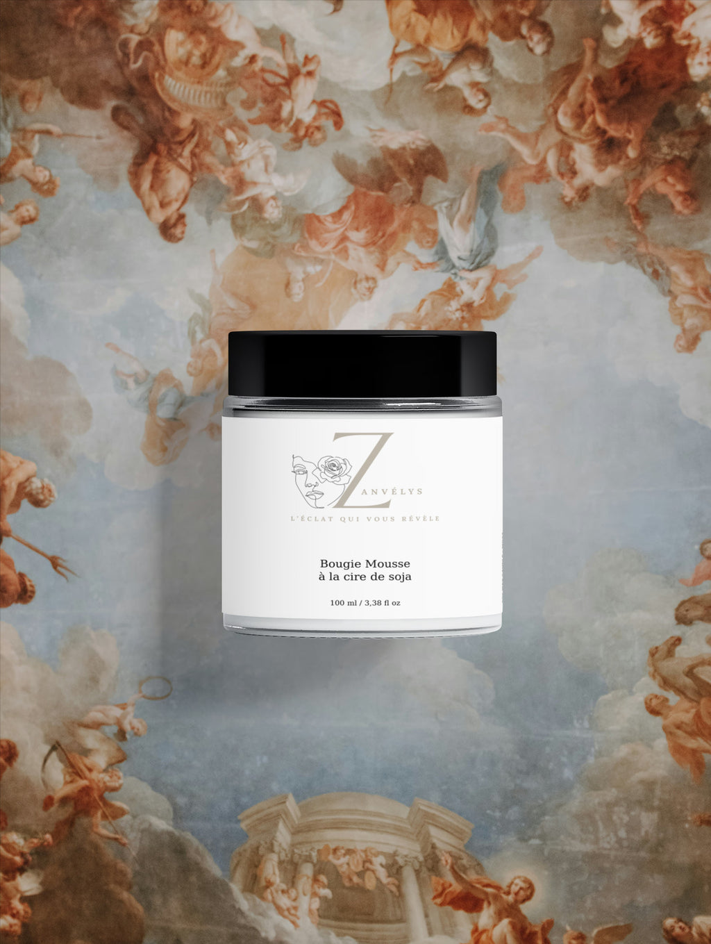Bougie Mousse à la Cire de Soja | Zanvélys