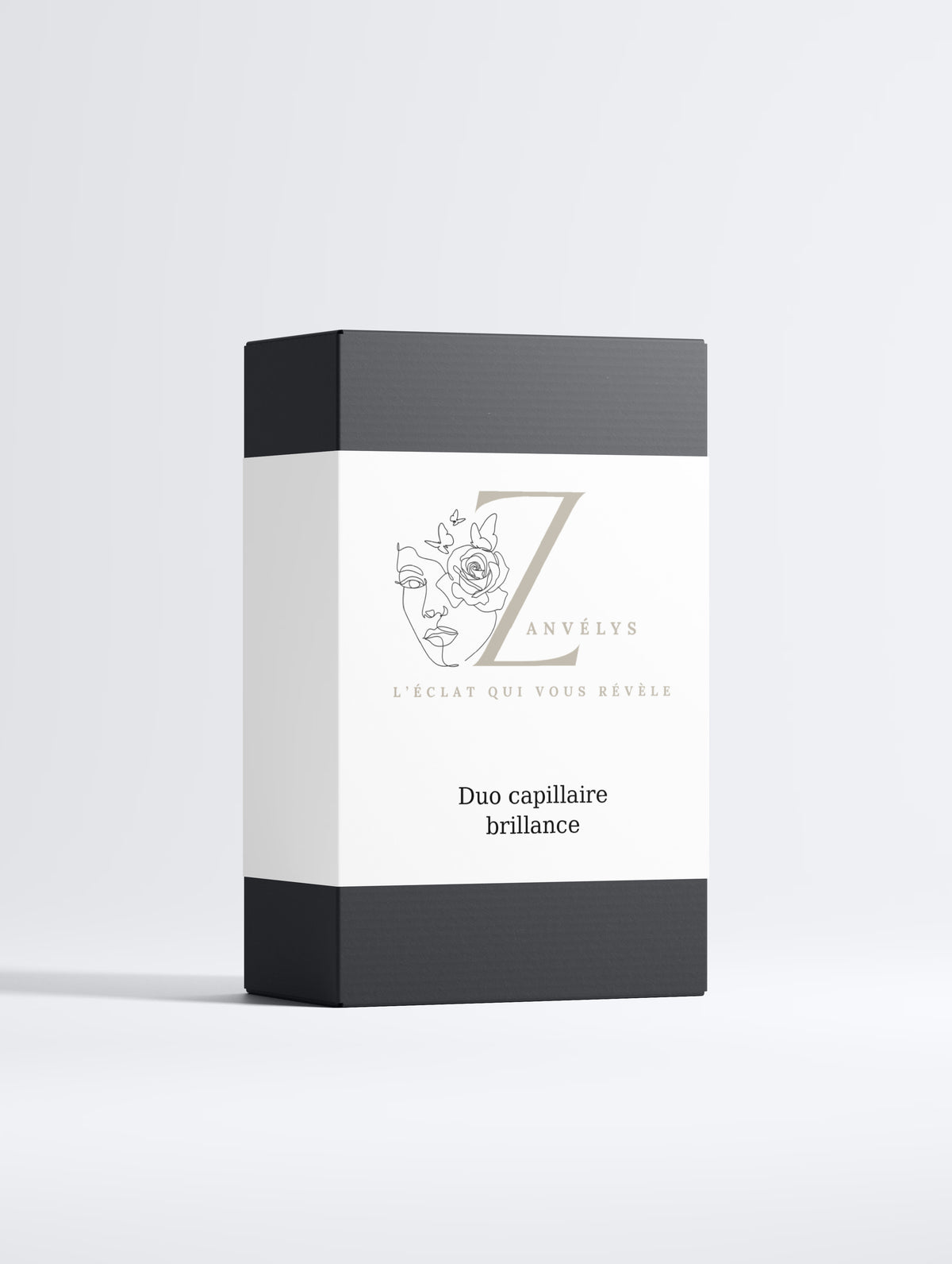 Duo Cheveux Brillants Zanvélys avec shampoing hydratant et après-shampoing hydratant