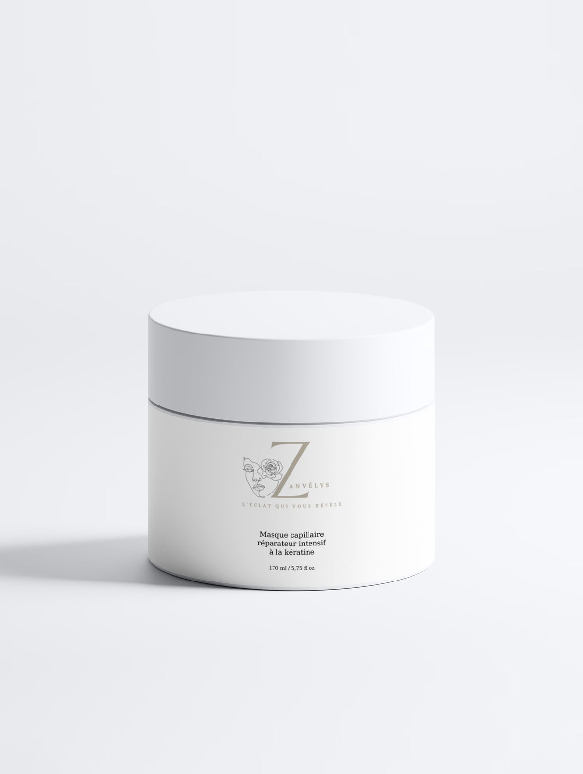 Masque capillaire réparateur intensif à la kératine Zanvélys