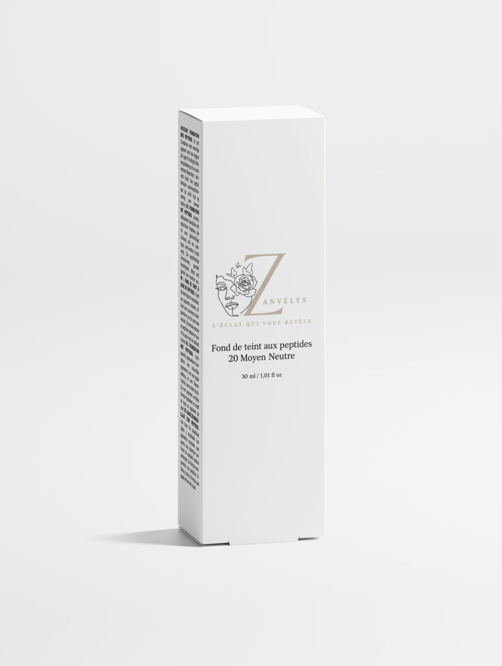 Foundation with Peptides, 20 Medium Neutral | Zanvélys