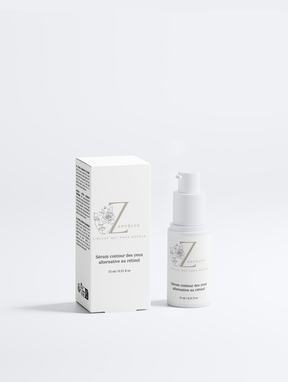 Sérum contour des yeux alternative au rétinol Zanvélys au Bidens Pilosa et acide hyaluronique